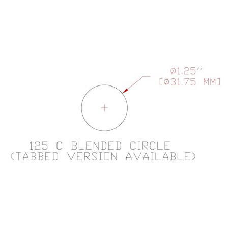 3M Trizact Finesse-It Film Disc Roll 468La, A3, 1-1/4 In X Nh, Die 125C, 500 Discs Per Roll 7100115358